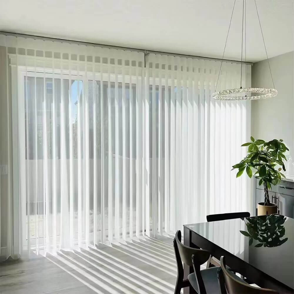 Vertical Blinds fitted by Amris Blinds in a Birmingham home